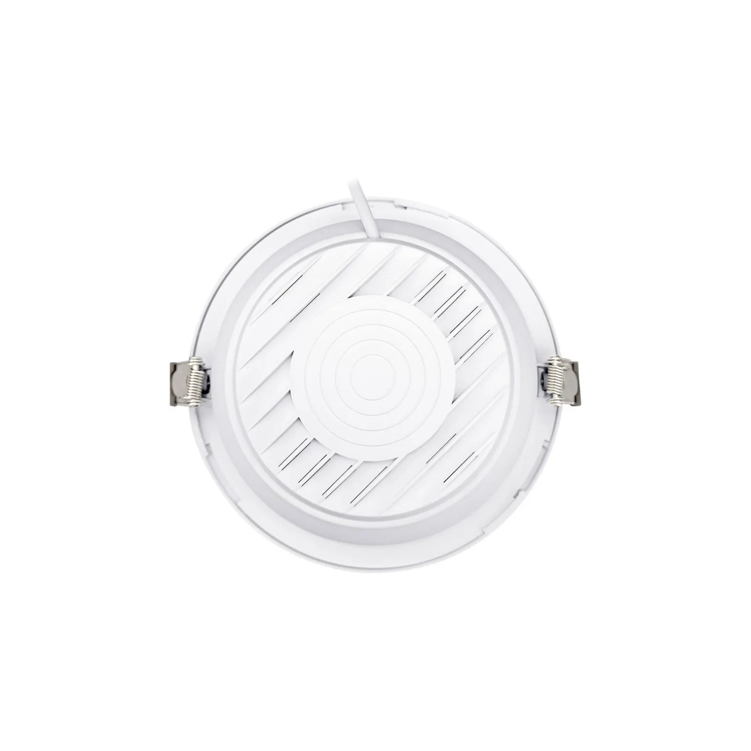 Ledvance LED Downlight Comfort Opal Aluminium Vit 18W 2160lm 180D - 930-940 CCT | 160mm - Utskärning 150mm - IP44 - Bästa Färgåtergivning - Zigbee Dimbar