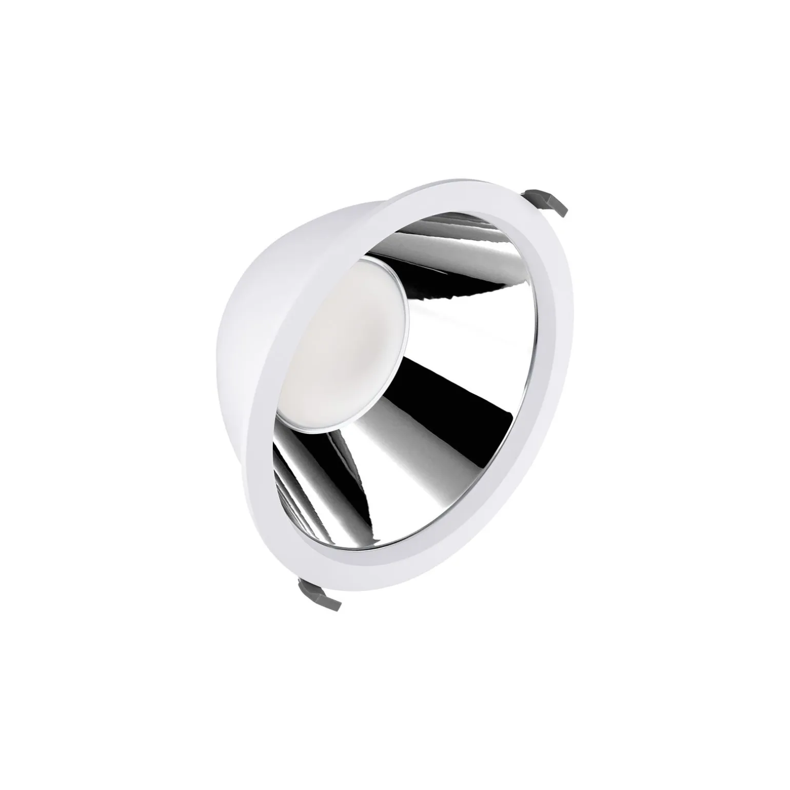 Ledvance LED Downlight Comfort Aluminium Vit 42W 5000lm 55D - 930-940 CCT | 265mm - Utskärning 250mm - IP44 - Bästa Färgåtergivning - UGR<19 - Zigbee Dimbar