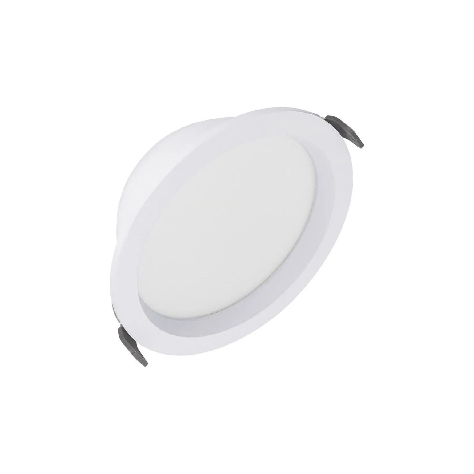 Ledvance LED Downlight Comfort High Efficiency O Aluminium Vit 15W 2025lm 100D - 830 Varm Vit | 160mm - Utskärning 150mm