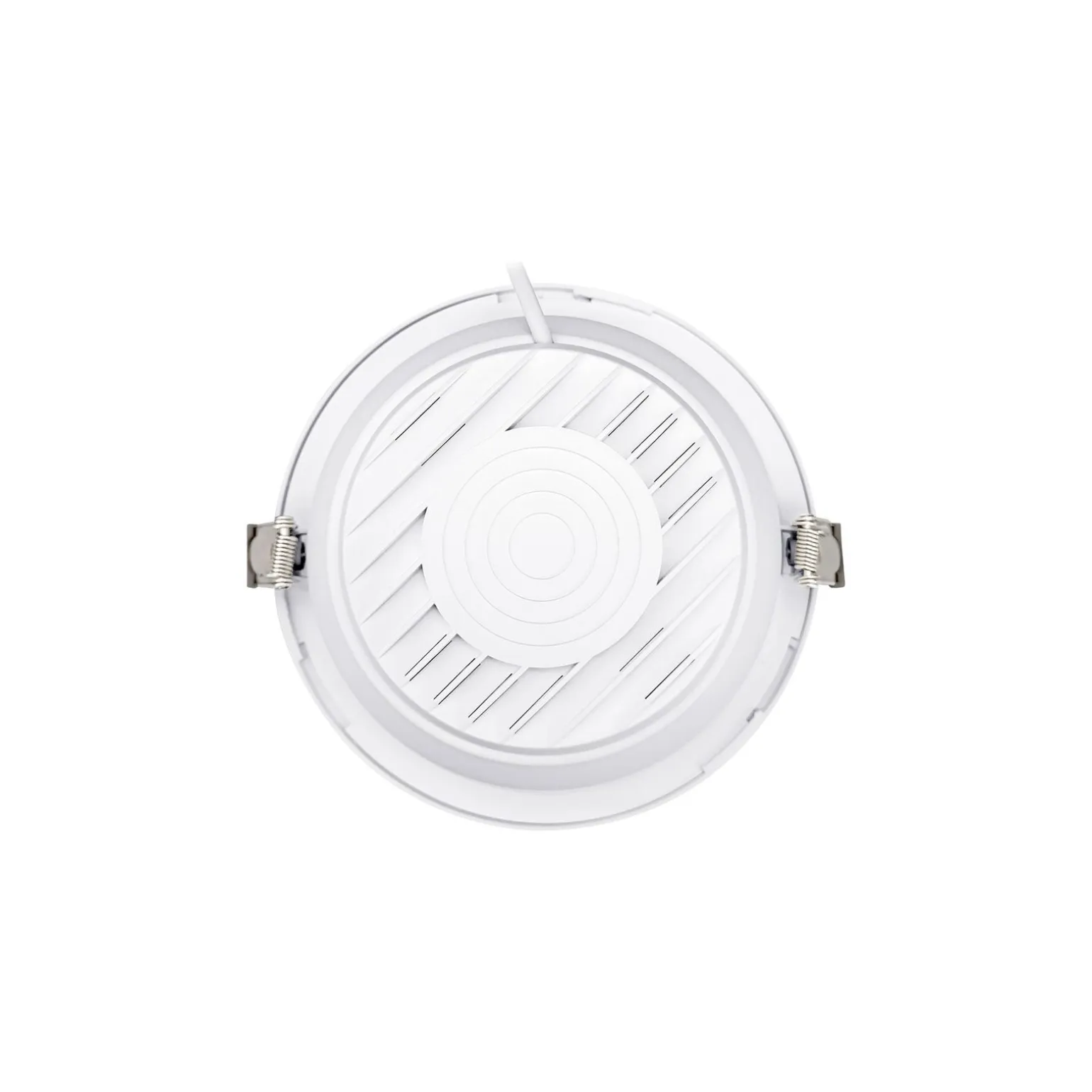 Ledvance LED Downlight Comfort Aluminium Vit 18W 2160lm 55D - 930-940 CCT | 160mm - Utskärning 150mm - IP44 - Bästa Färgåtergivning - UGR<19 - Zigbee Dimbar