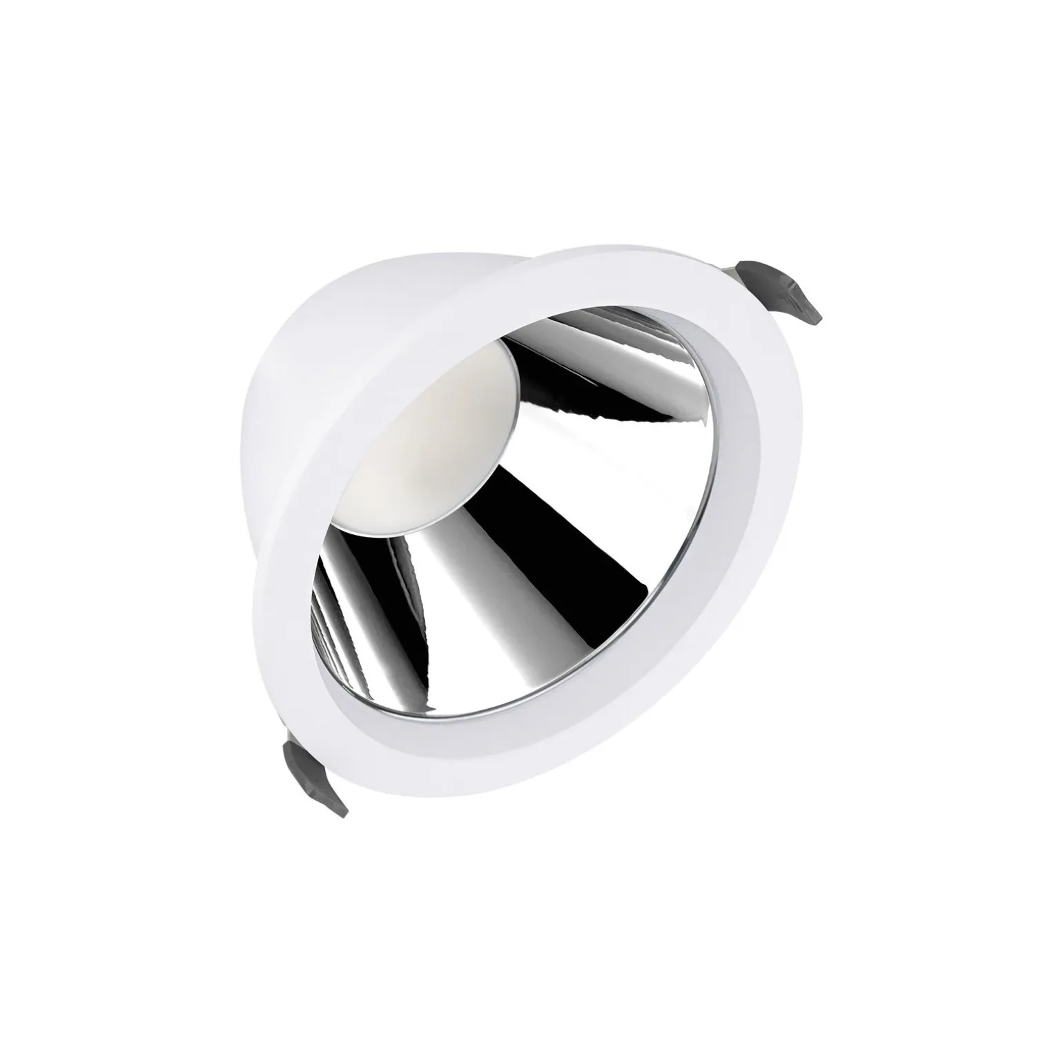 Ledvance LED Downlight Comfort Aluminium Vit 18W 2160lm 55D - 930-940 CCT | 160mm - Utskärning 150mm - IP44 - Bästa Färgåtergivning - UGR<19 - Zigbee Dimbar