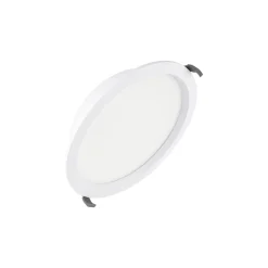 Ledvance LED Downlight Comfort Opal Aluminium Vit 42W 5000lm 180D - 930-940 CCT | 265mm - Utskärning 250mm - IP44 - Bästa Färgåtergivning - Zigbee Dimbar
