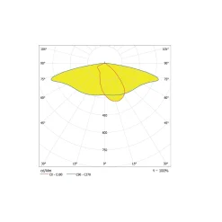 Ledvance LED gatubelysning Area Value Liten SPD Aluminium Grå 30W 3900lm 160x58D - 727 Extra Varm Vit | IP66 - Symmetrisk