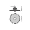 Ledvance LED Highbay Sensor Gen4 147W 22000lm 110D - 840 Kallvit | IP65 - Rörelse- och ljussensor
