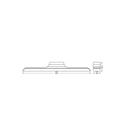 Ledvance LED Linjär Swivel Mobile Sensor 5W 300lm - 830 Varm Vit