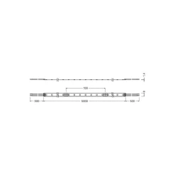 Ledvance LED-ljusslingor Performance 300 13.5W 1750lm 24v - 840 Kallvit | 5M/8mm