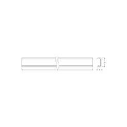 Ledvance LED-ljusslingor Profil Platt U-formad 16x5mm 100CM