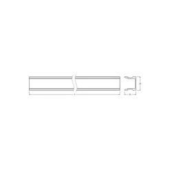 Ledvance LED-ljusslingor Profil Medium U-formad 17.5x14.5 200CM