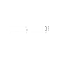 Ledvance LED-ljusslingor Profil Lock U-formad 100CM | Klar