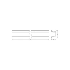 Ledvance LED-ljusslingor Profil Medium U-formad Wing 23x15.5 200CM