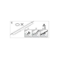 Ledvance LED Lowbay Flex Vit 73W 11315lm 40x90D - 840 Kallvit | IP66 - Dali Dimbar - Ersättare 250W