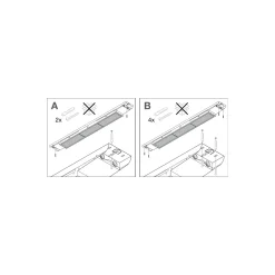 Ledvance LED Lowbay Flex Vit 73W 11680lm 90D - 840 Kallvit | IP66 - Ersättare 250W
