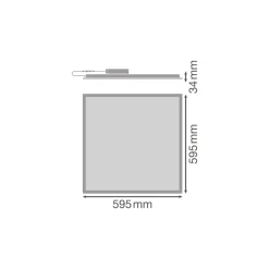 Ledvance LED Panel Compact 30W 4200lm - 840-865 CCT | 60x60cm - UGR <19 - Dali Dimbar