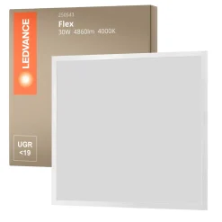 Ledvance LED Panel Flex 30W 4860lm - 840 Kallvit | 60x60cm - UGR <19