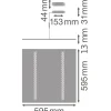 Ledvance LED Panel IndiviLED 33W 3800lm - 830 Varm Vit | 60x60cm
