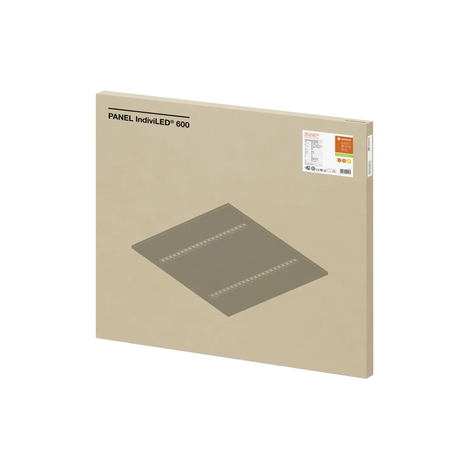 Ledvance LED Panel IndiviLED 33W 3800lm - 830 Varm Vit | 60x60cm