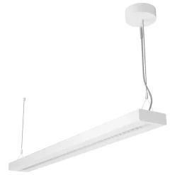 Ledvance LED Panel Linear Pendellampa IndiviLED 54W 6500lm - 930 Varm Vit |120cmx12cm - UGR <19 - Bästa Färgåtergivning - Dali Dimbar
