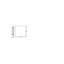 Ledvance LED Panel Smart+ Planon Sun@home Vit 20W 1800lm - 922-950 Justerbar Vit | 30x30cm - UGR <25 - Wifi Dimbar