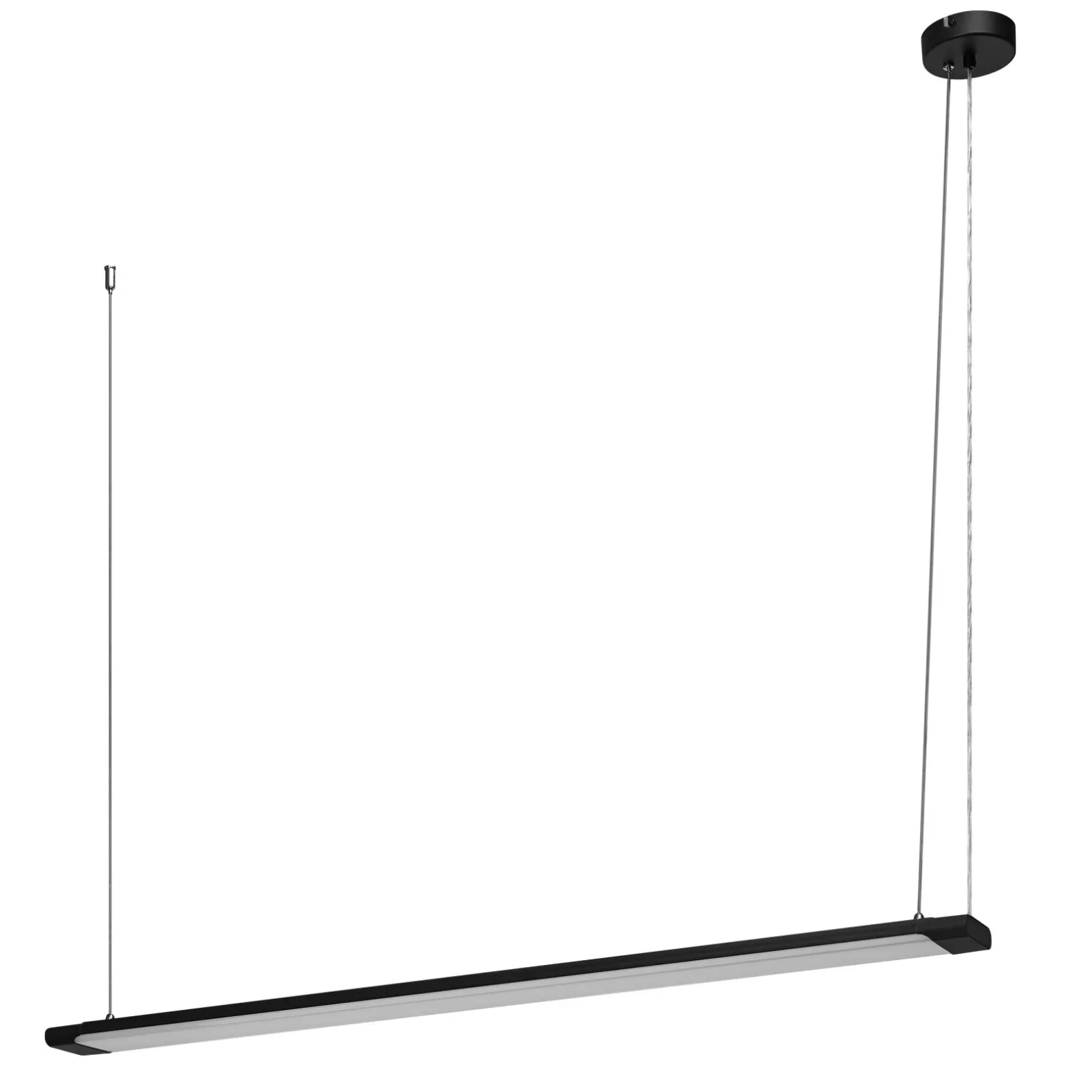 Ledvance LED Pendellampa Office Line Slab Svart 40W 4100lm - 840 Kallvit | Dimbar