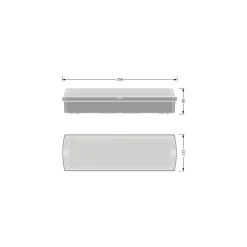 Ledvance LED Plafond Svart 9W 840lm - 830-840 CCT | Rörelsesensor