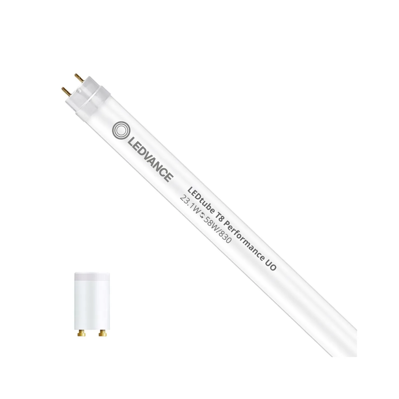 Ledvance LED Rör T8 Performance (EM/Mains) Ultra Output 23.1W 3330lm - 830 Varm Vit | 150cm - Ersättare 58W