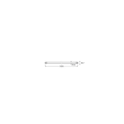 Ledvance LED Rör T8 Superior (EM/Mains) High Output 11.4W 2000lm - 840 Kallvit | 105cm - Ersättare 38W