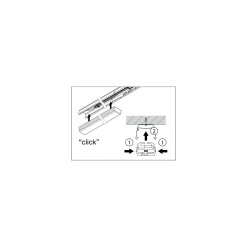 Ledvance LED Skensystem Trusys Flex Wallwasher Vit 35W 6000lm - 840 Kallvit | Ersättare 2x58W