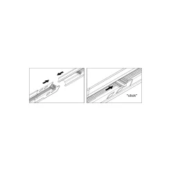 Ledvance LED Skensystem Trusys Flex Bred Spridningsgrad Vit 50W 8600lm 100D - 865 Dagsljus | Ersättare 2x58W