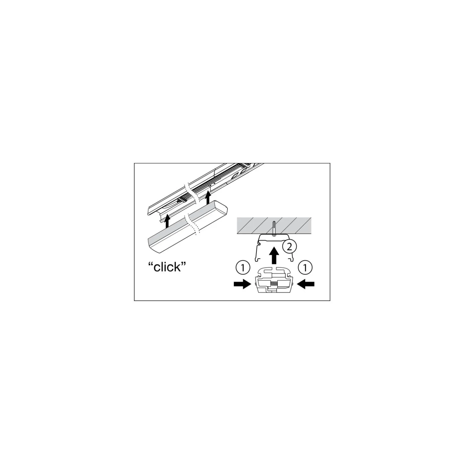 Ledvance LED Skensystem Trusys Flex Wallwasher Vit 35W 5700lm - 840 Kallvit | Dali Dimbar - Ersättare 2x58W