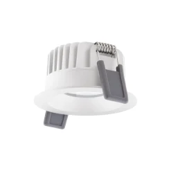 Ledvance LED Spot Fix Aluminium Vit 8W 640lm 36D - 927 Extra Varm Vit | Utskärning 68mm - IP44 - Bästa färgåtergivning - Dimbar