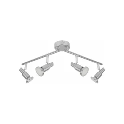 Ledvance LED Spot GU10 Aluminium 4x 3W - 827 Extra Varm Vit