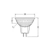 Ledvance LED Spot GU5.3 MR16 3.4W 345lm 36D - 927 Extra Varm Vit | Bästa Färgåtergivning - Dimbar - Ersättare 35W