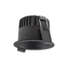 Ledvance LED Spot Mörklight Aluminium Svart 8W 640lm 36D - 927 Extra Varm Vit | Utskärning 68mm - IP44 - Bästa färgåtergivning - Dimbar