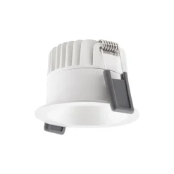 Ledvance LED Spot Mörklight Aluminium Vit 8W 720lm 36D - 940 Kallvit | Utskärning 68mm - IP44 - Bästa färgåtergivning - Dimbar