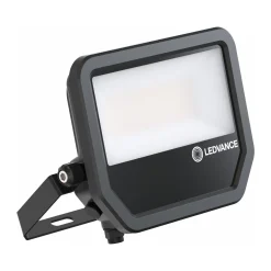 Ledvance LED Strålkastare Aluminium Svart 41W 6000lm 100D - 865 Dagsljus | IP66 - Symmetrisk