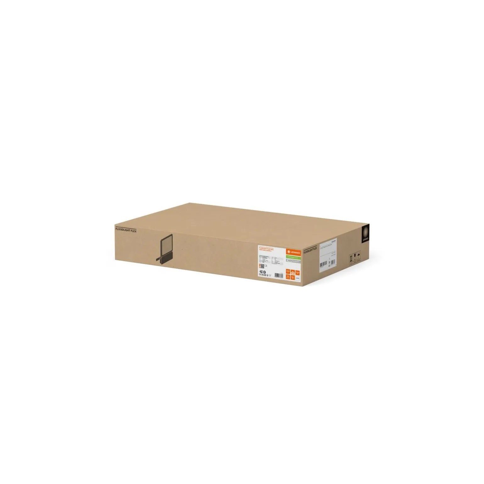 Ledvance LED Strålkastare Flex Vit 180W 28000lm 60D - 840 Kallvit | IP66 - Dali Dimbar - Symmetrisk
