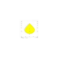 Ledvance LED Strålkastare High Mast Aluminium Svart 280W 39600lm 90D - 730 Varm Vit | IP66 - Symmetrisk - Exkl. Drivdon
