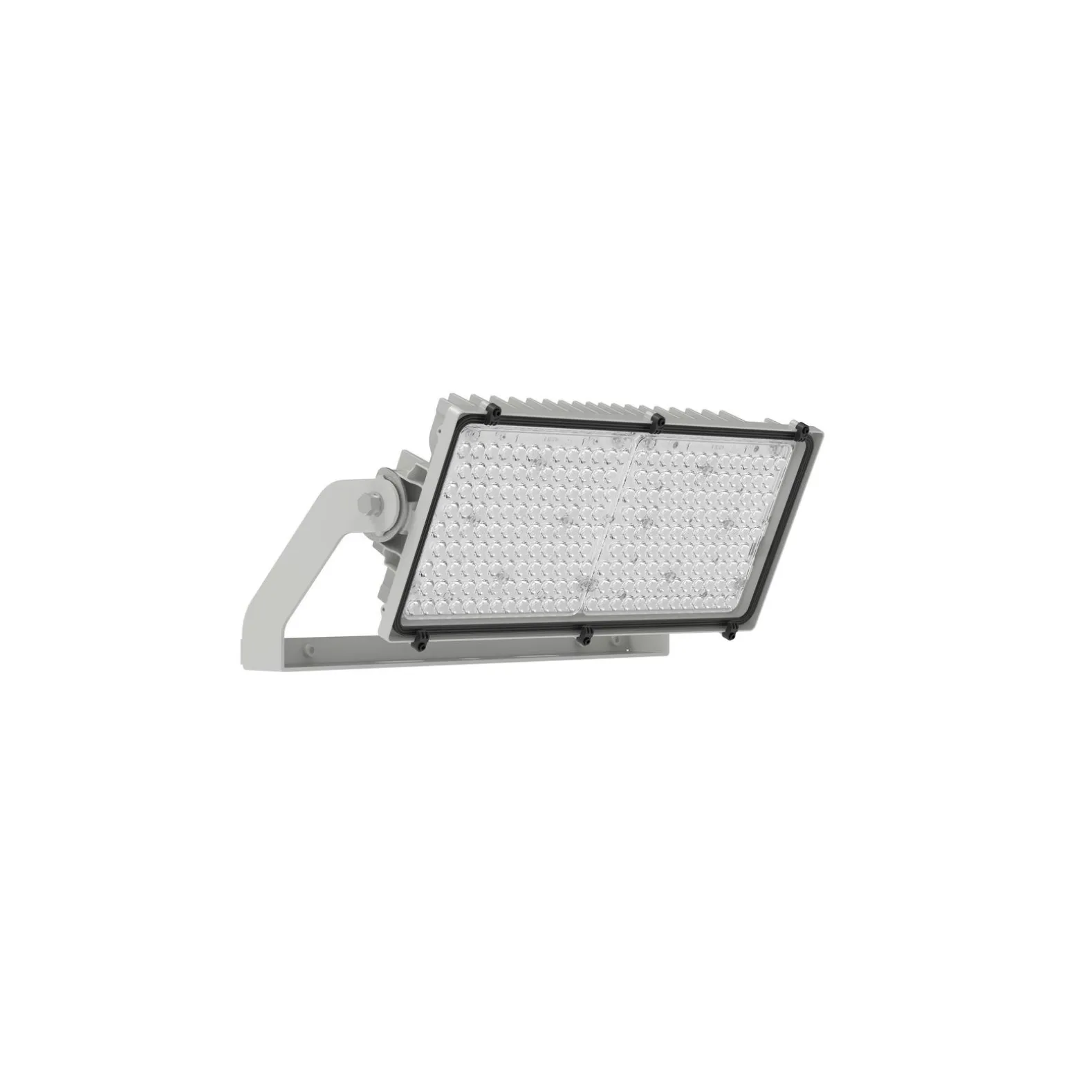 Ledvance LED Strålkastare Max Aluminium Grå 600W 84000lm 65x120D - 740 Kallvit | IP66 - Asymmetrisk