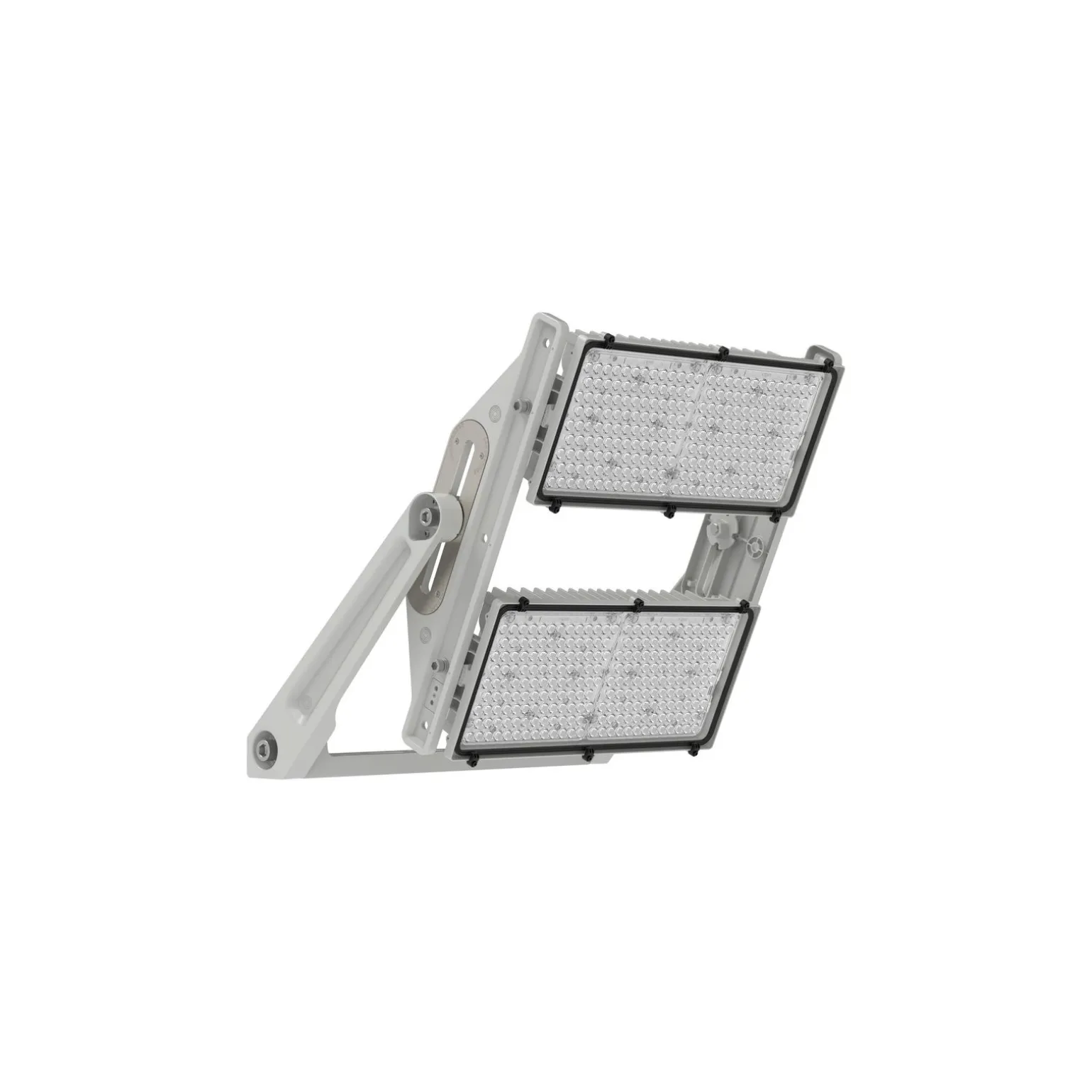 Ledvance LED Strålkastare Max Aluminium Grå 900W 140500lm 65x120D - 830 Varm Vit | IP66 - Asymmetrisk