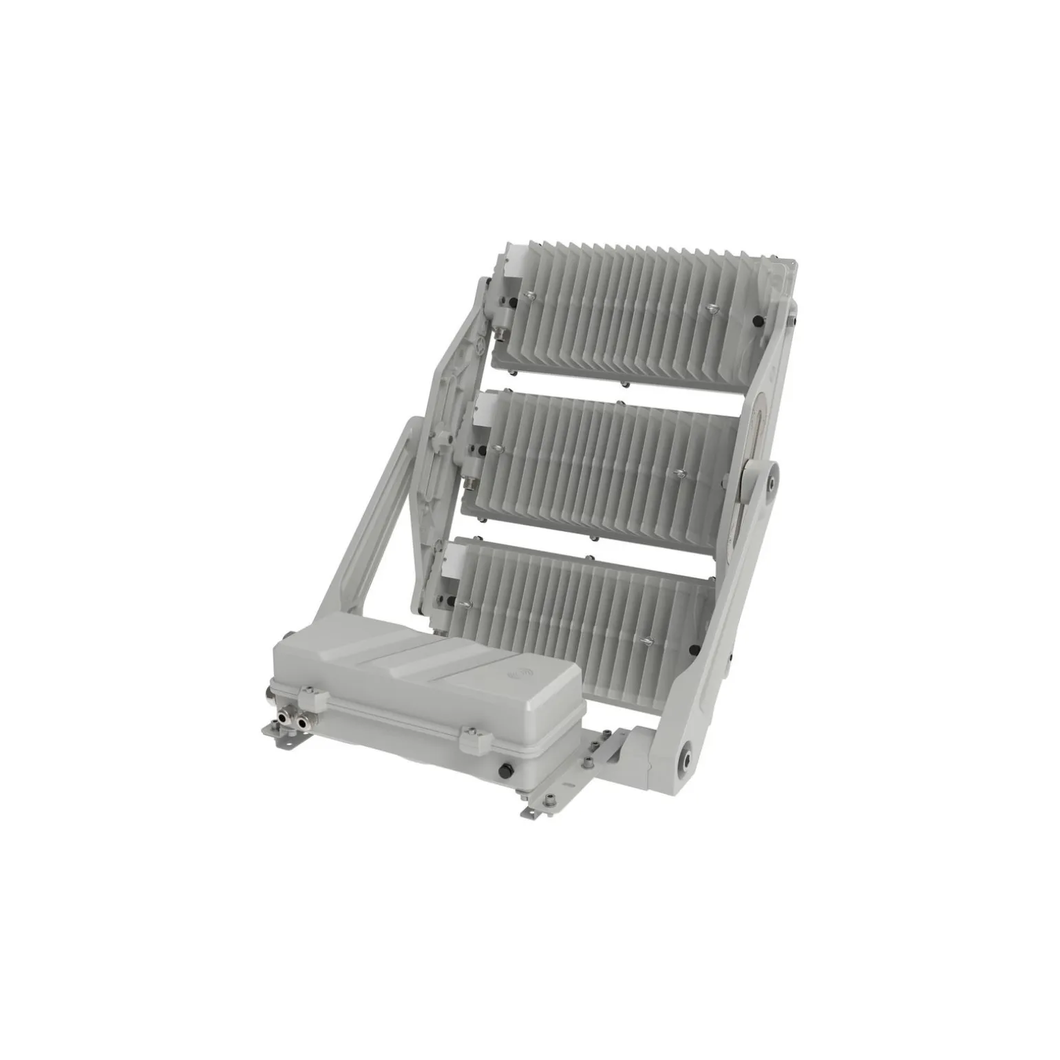 Ledvance LED Strålkastare Max Aluminium Grå 1800W 204400lm 65x120D - 857 Kallvit | IP66 - Asymmetrisk