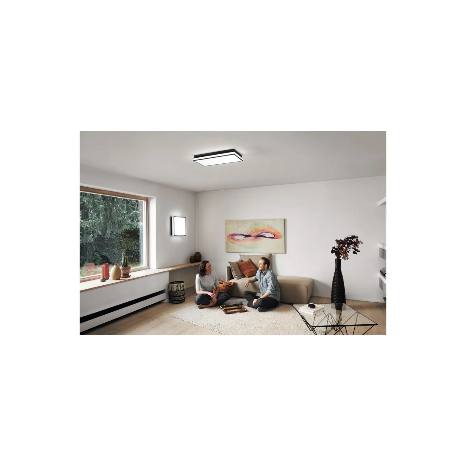Ledvance LED Taklampa Magnet Svart 42W 2300lm - 830-865 Justerbar Vit | Dimbar