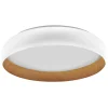 Ledvance LED Taklampa Orbis Livia Vit och Trä 36W 2000lm - 830 Varm Vit | Touchdimmerbar