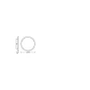 Ledvance LED Taklampa Vägglampa Badrumsbelysning Krom 18W 1250lm - 830-840 CCT | IP44