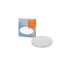 Ledvance LED Taklampa Vägglampa Badrumsbelysning Krom 18W 1250lm - 830-840 CCT | IP44