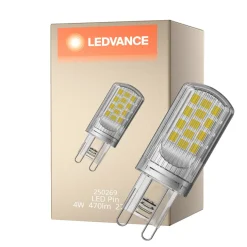 Ledvance Performance LED Capsule Klar G9 4W 470lm - 827 Extra Varm Vit | Dimbar - Ersättare 40W