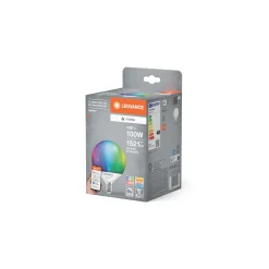 Ledvance Smart+ Matter E27 G95 14W 1521lm - 827-865 Justerbar Vit | RGBW - Dimbar - Ersättare 100W