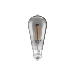 Ledvance Smart+ Wifi E27 Edison Classic Filament Rökig 6W 540lm - 825 Extra Varm Vit | Dimbar - Ersättare 50W
