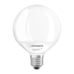 Ledvance Smart+ Wifi E27 Globe 16W 1521lm - 827-865 Justerbar Vit | Dimbar - Ersättare 100W
