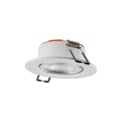 Ledvance Spot Combo Fire Rated FIX Vit 5W 560lm 60D - 840 Kallvit | Utskärning 70 - IP65 - Dimbar