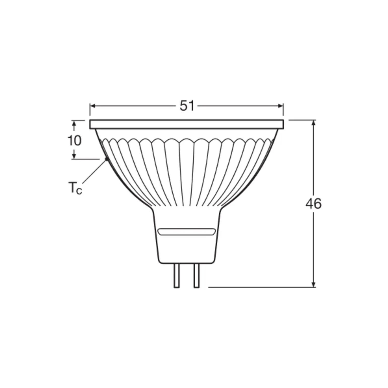 Ledvance Superior LED Spot Reflektor GU5.3 MR16 5.3W 345lm 36D - 930 Varm Vit | Bästa färgåtergivning - Dimbar - Ersättare 35W